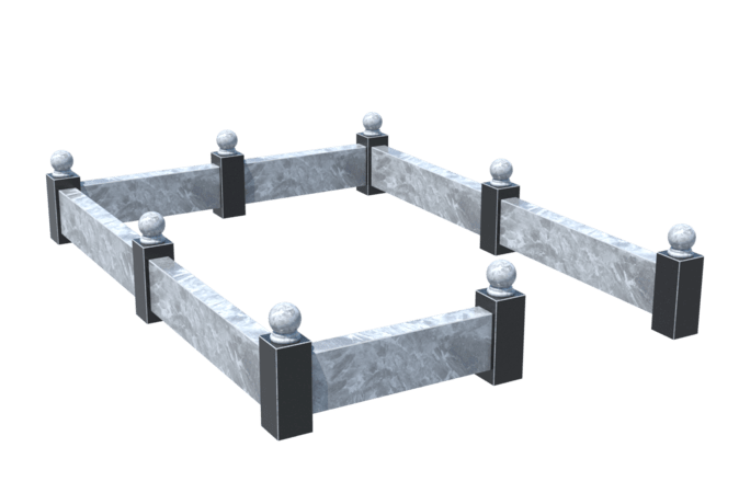 Цоколи на могилу в Дзержинске | Цоколь на могилу №0031