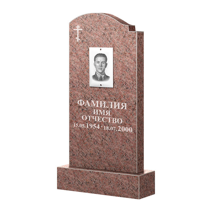 Гранитные памятники в Дзержинске | Памятник из гранита Розалия Pink ФГЦ-25