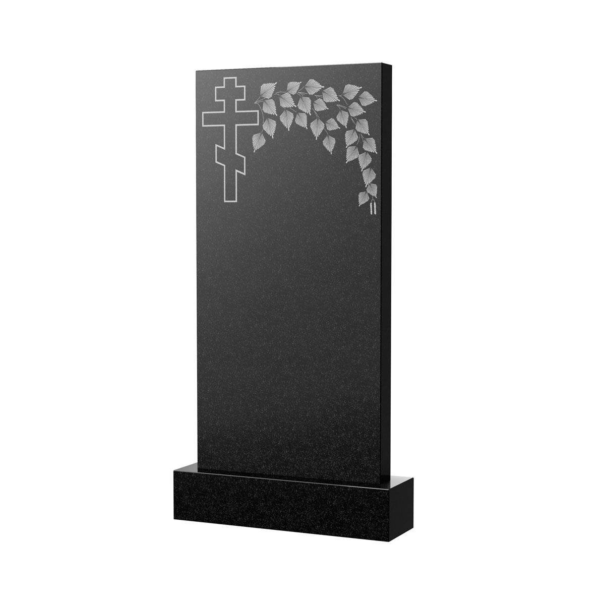 Гравировка на памятник в Дзержинске | Художественное оформление на гранитную стелу, рисунок ВХО-033