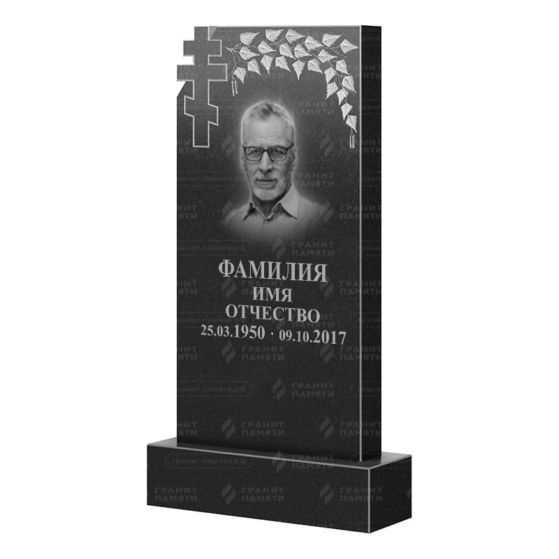 Памятники из гранита с деревом в Дзержинске | Гранитный памятник ФГ-202