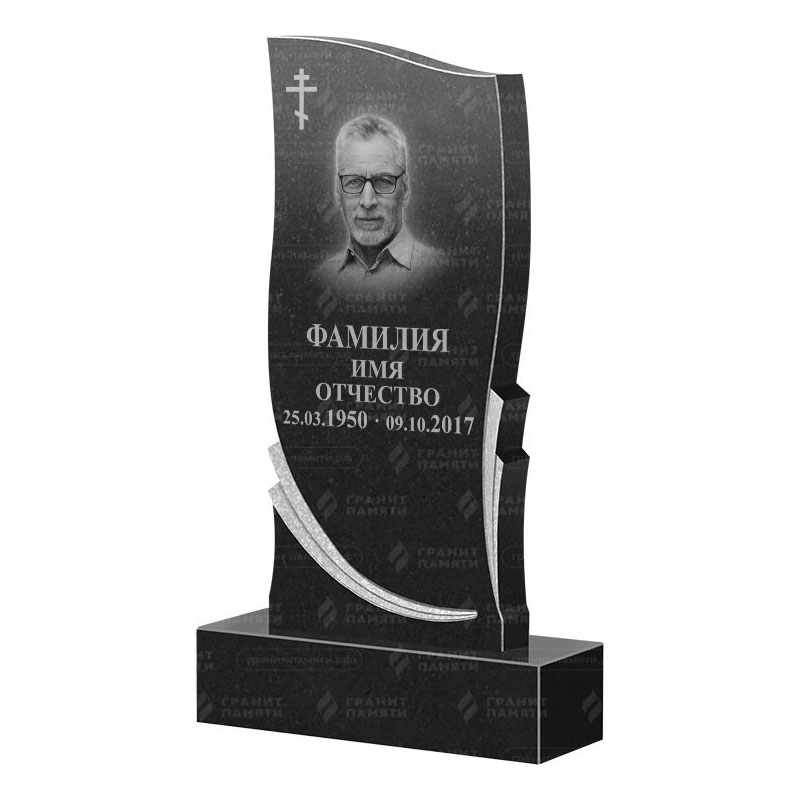 Памятники из гранита вертикальные в Дзержинске | Гранитный памятник ФГ-044