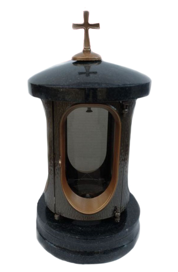 Лампадки из камня на могилу в Дзержинске | Лампадка из гранита Габбро