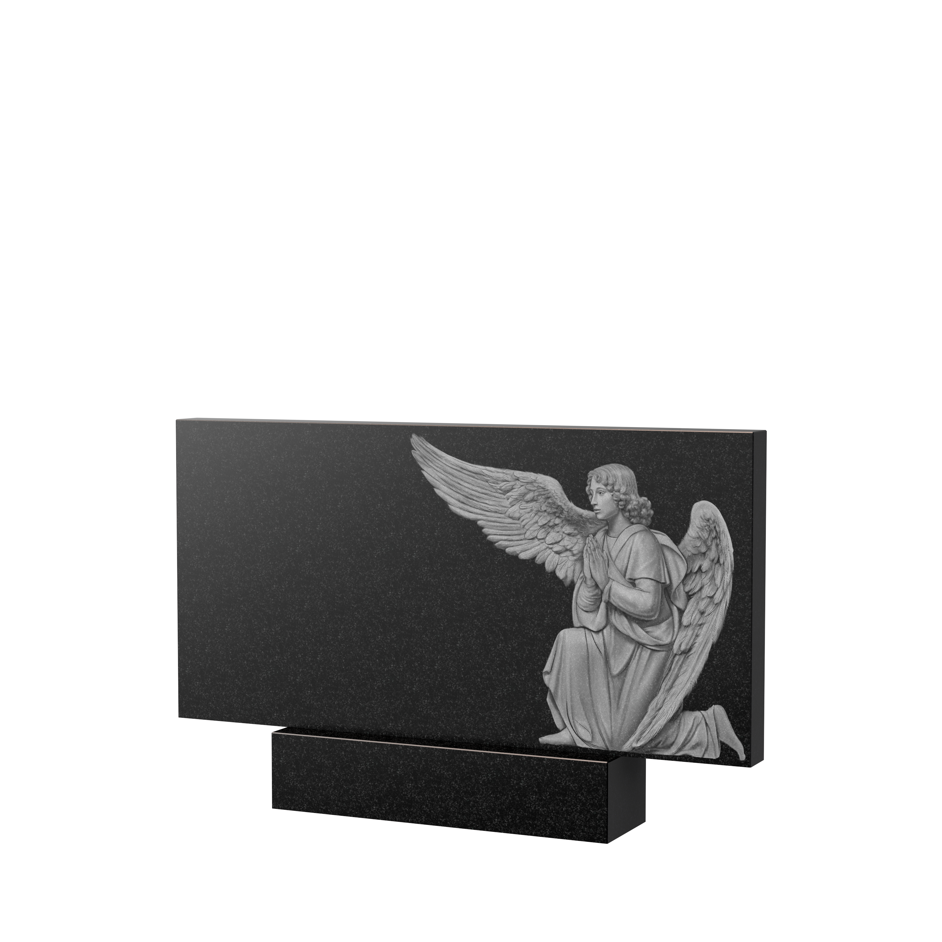 Гравировка на памятник в Дзержинске | Художественное оформление на гранитную стелу, рисунок ГХО-007