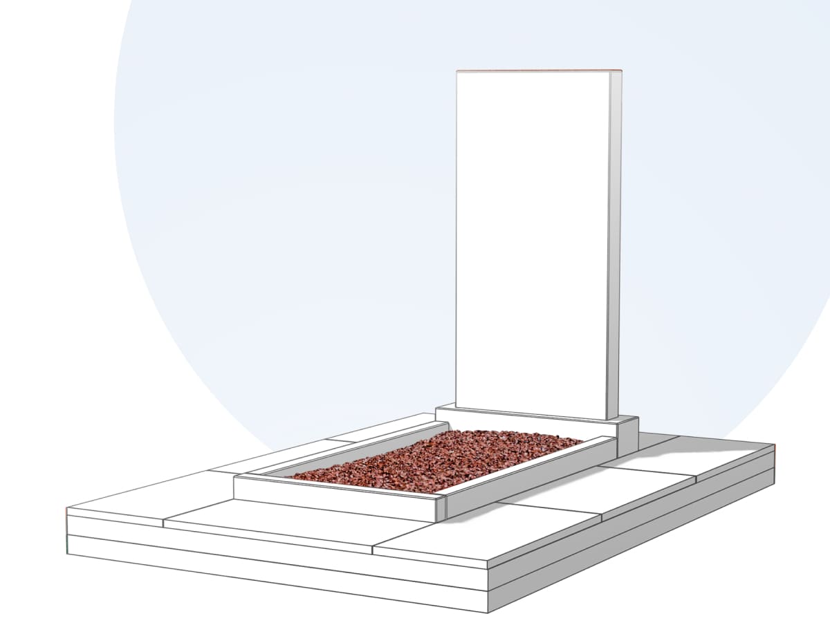 Засыпка цветника камушками в Дзержинске
