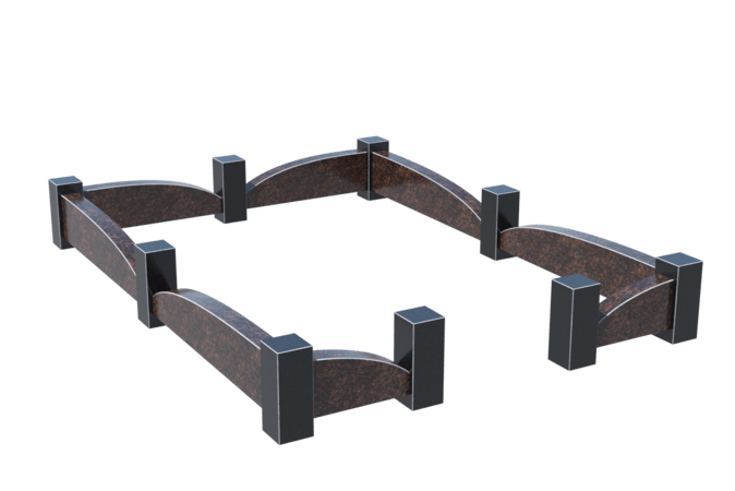 Цоколи на могилу в Дзержинске | Цоколь на могилу №0042