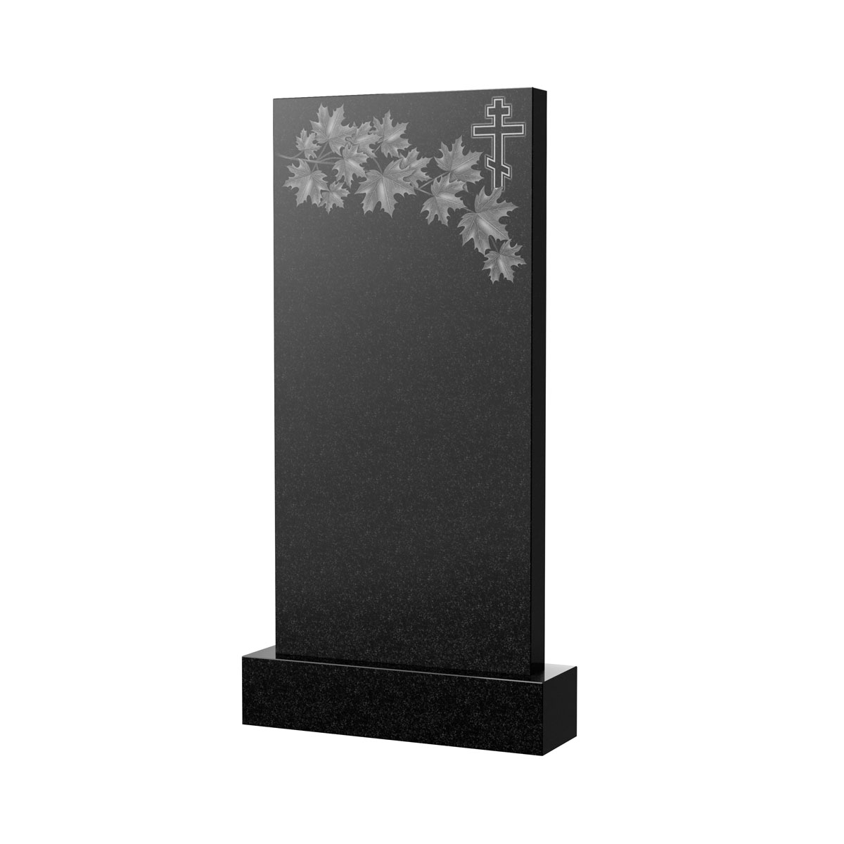 Гравировка на памятник в Дзержинске | Художественное оформление на гранитную стелу, рисунок ВХО-031