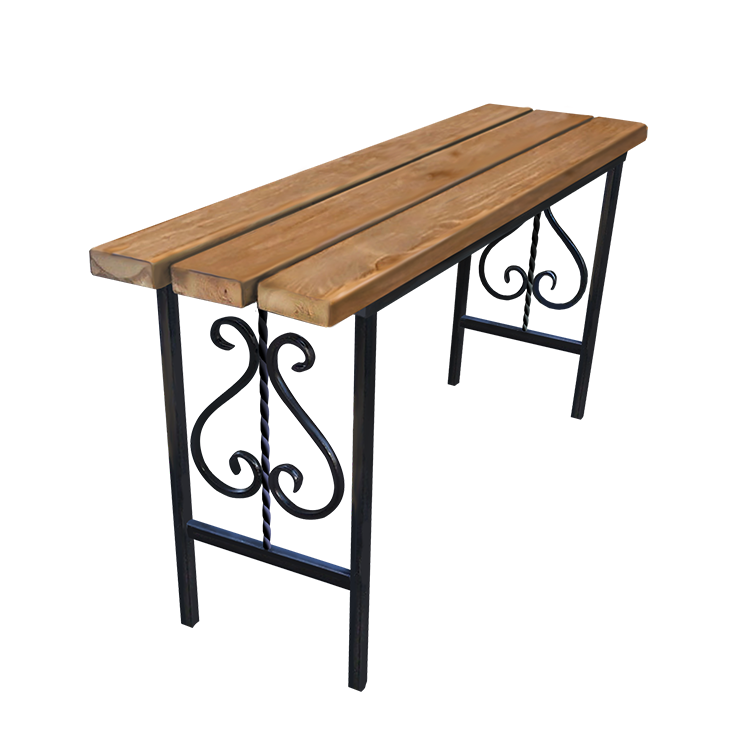 Кованые изделия в Дзержинске | Кованая скамейка СТ.003