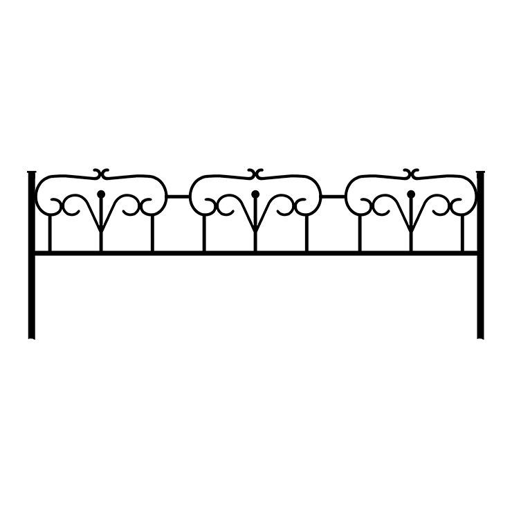 Металлические оградки, столы, скамейки в Дзержинске | Оградка №2