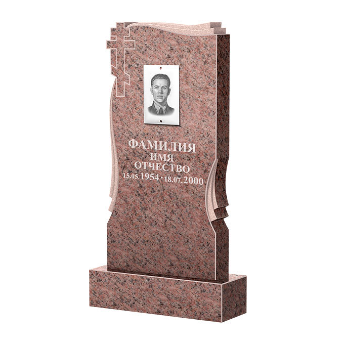 Гранитные памятники в Дзержинске | Памятник из гранита Розалия Pink ФГЦ-185