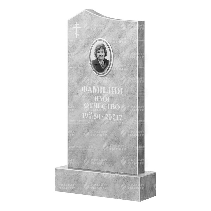 Бюджетные памятники в Дзержинске | Мраморный памятник ФМ-008