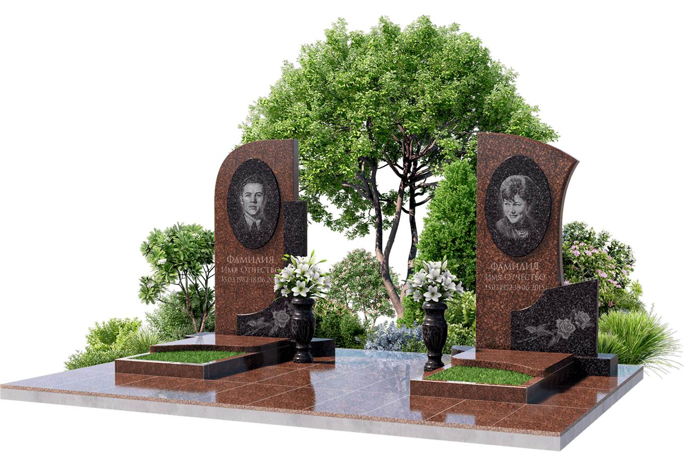 Уход и озеленение мест захоронений в Дзержинске