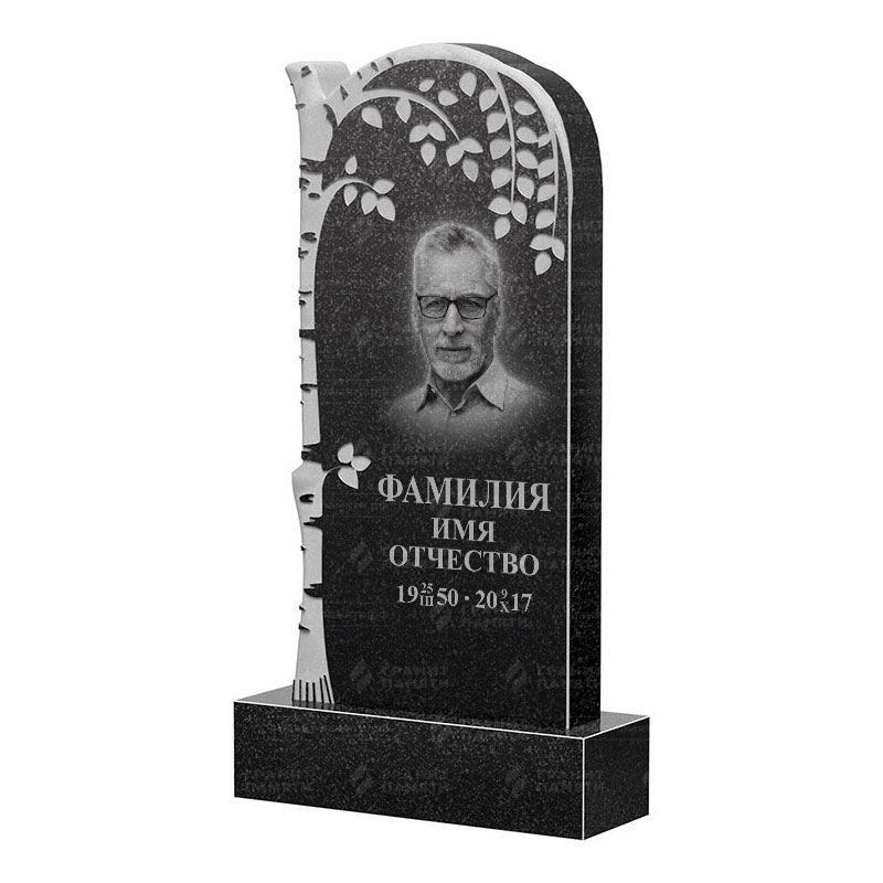 Памятники из гранита с деревом в Дзержинске | Гранитный памятник ФГ-091