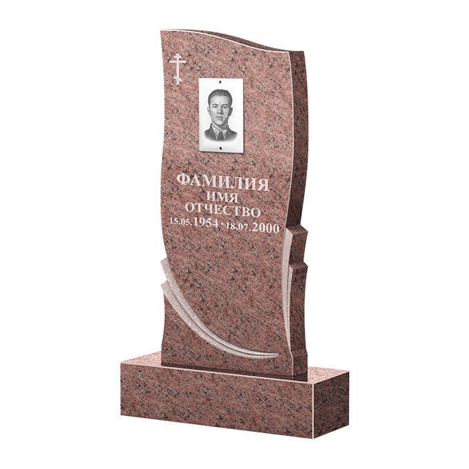 Гранитные памятники в Дзержинске | Памятник из гранита Розалия Pink ФГЦ-044