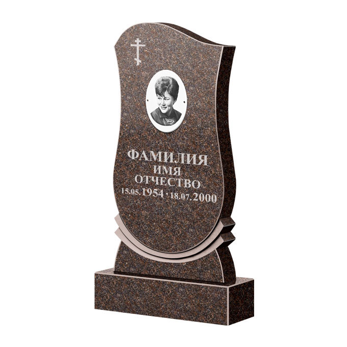 Гранитные памятники в Дзержинске | Памятник из гранита Карел Brown ФГЦ-056
