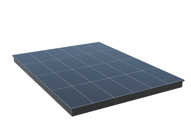 Площадки на могилу в Дзержинске | Площадка с вертикальной (10 см) облицовкой гранитом Габбро