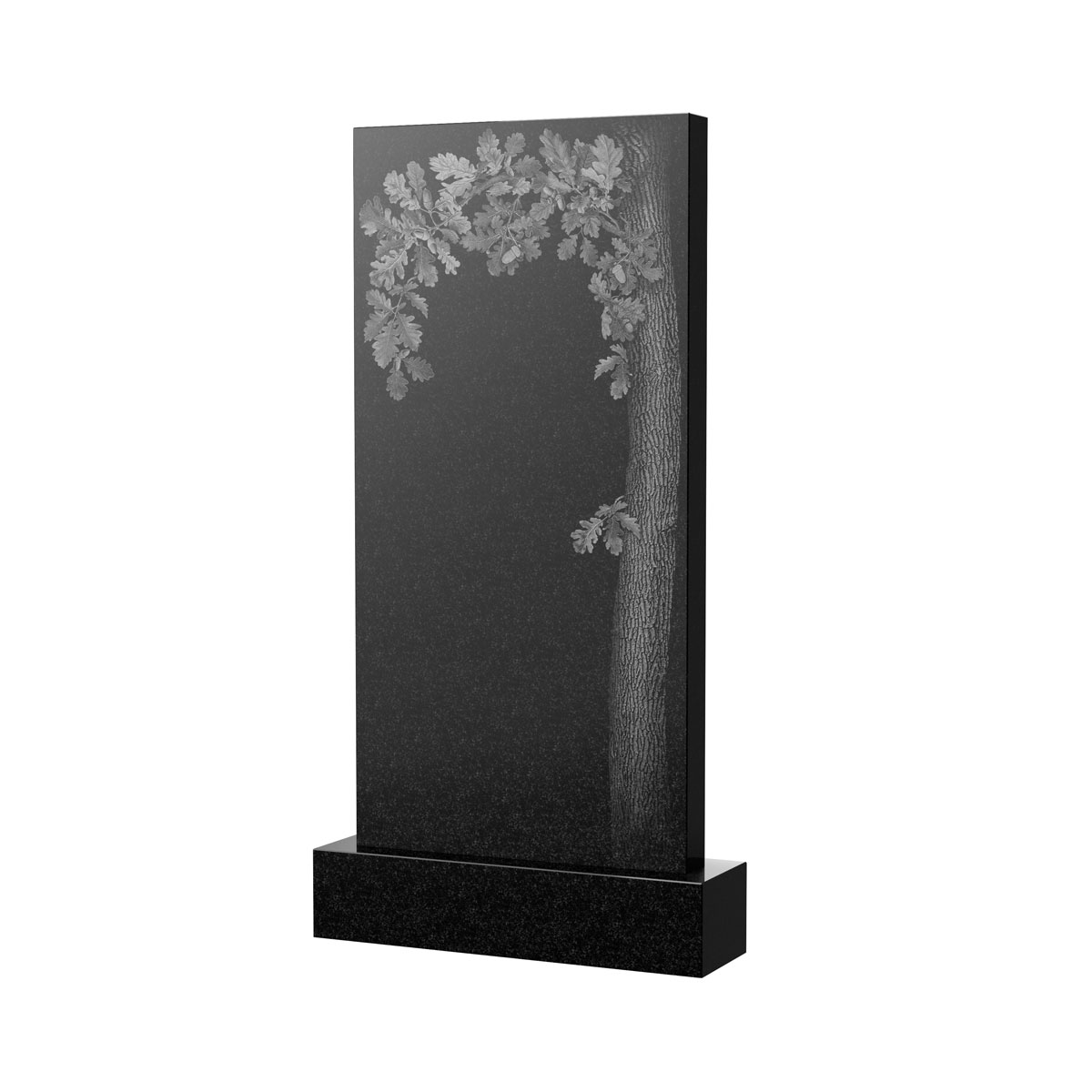 Гравировка на памятник в Дзержинске | Художественное оформление на гранитную стелу, рисунок ВХО-053