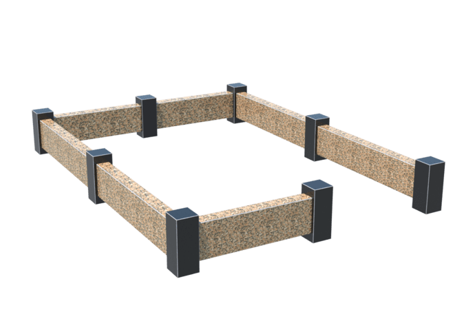 Цоколи на могилу в Дзержинске | Цоколь на могилу №0037