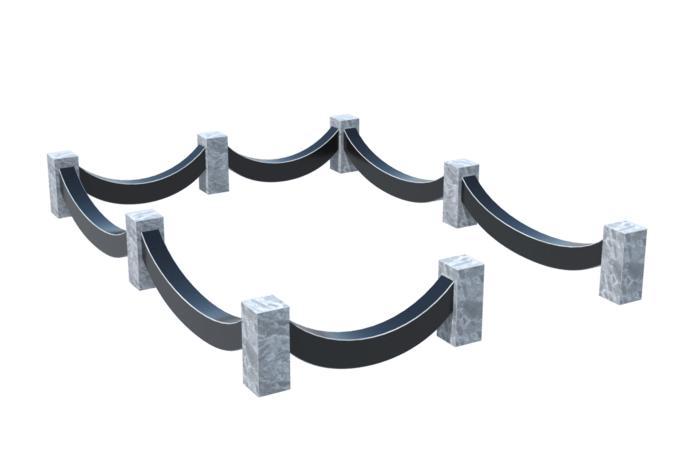 Цоколи на могилу в Дзержинске | Цоколь на могилу №0023