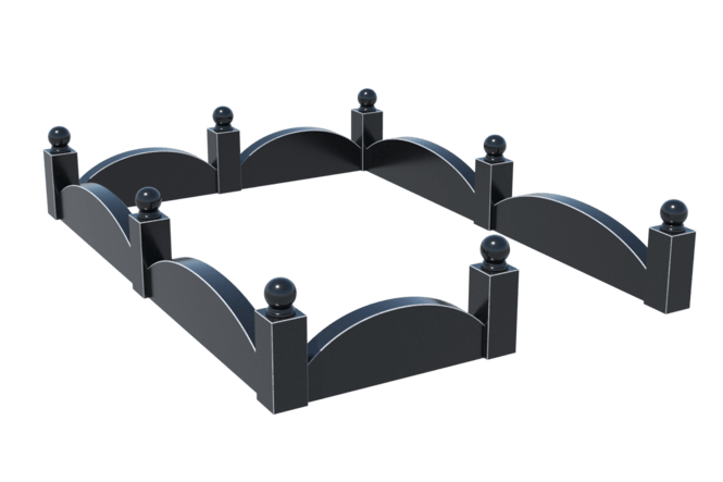 Цоколи на могилу в Дзержинске | Цоколь на могилу №0002