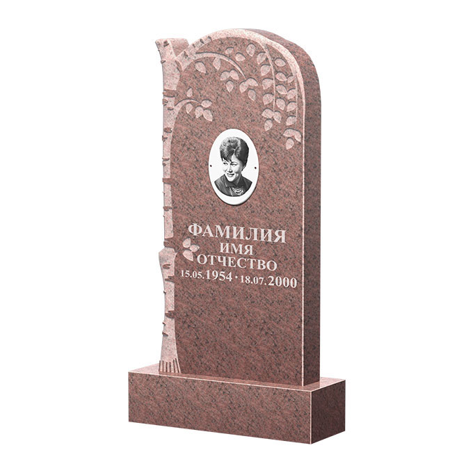 Гранитные памятники в Дзержинске | Памятник из гранита Розалия Pink ФГЦ-091