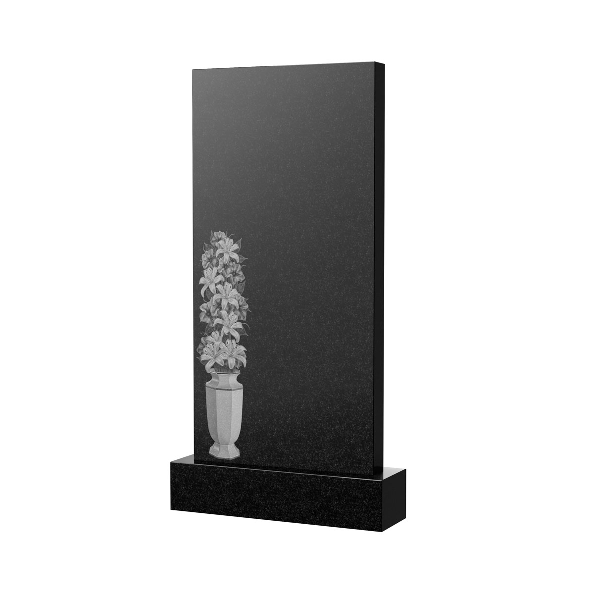 Гравировка на памятник в Дзержинске | Художественное оформление на гранитную стелу, рисунок ВХО-057