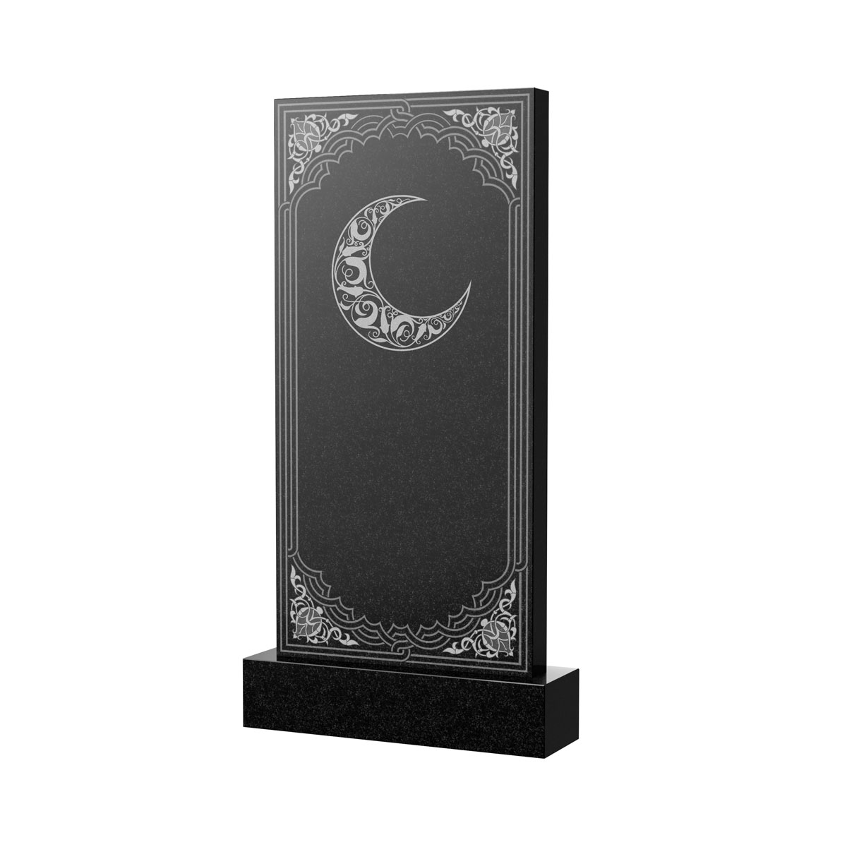 Гравировка на памятник в Дзержинске | Художественное оформление на гранитную стелу, рисунок ВХО-041