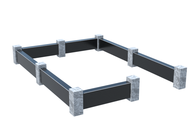 Цоколи на могилу в Дзержинске | Цоколь на могилу №0032