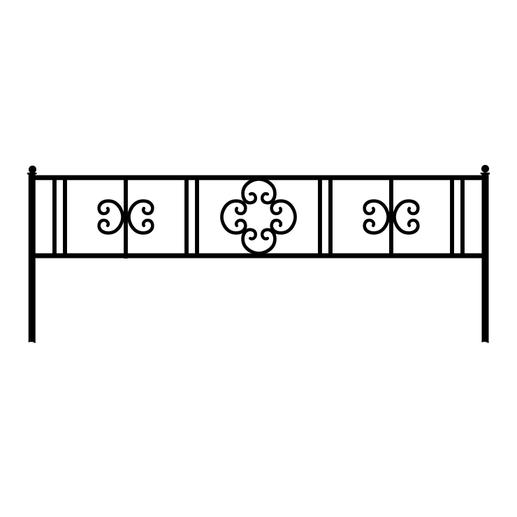 Кованые изделия в Дзержинске | Кованая оградка ОГ.006