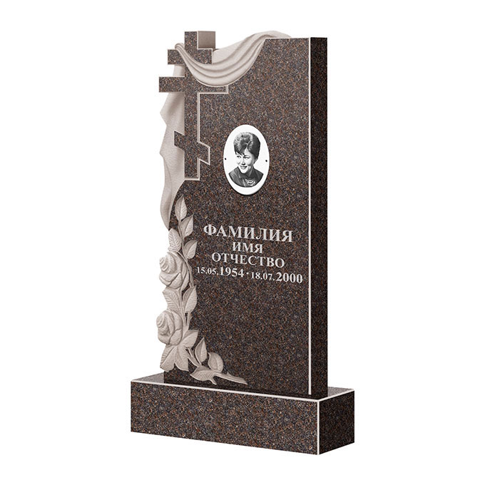 Гранитные памятники в Дзержинске | Памятник из гранита Карел Brown ФГЦ-189