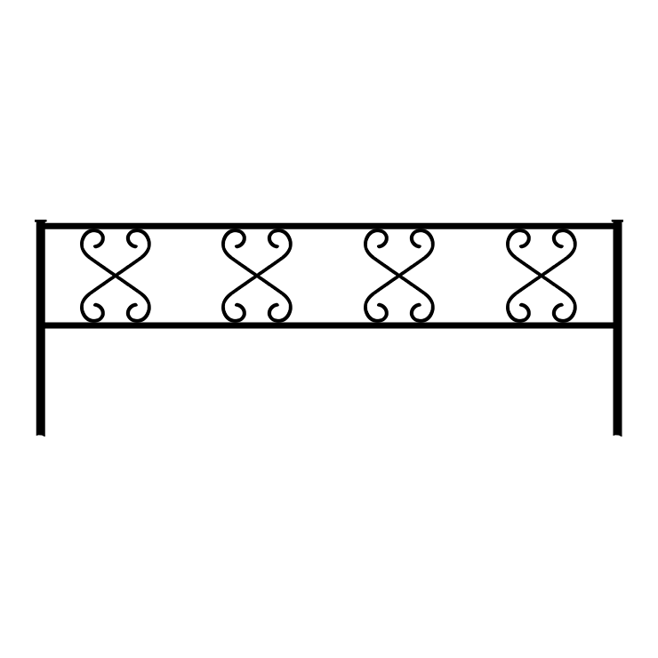 Металлические оградки, столы, скамейки в Дзержинске | Оградка №1