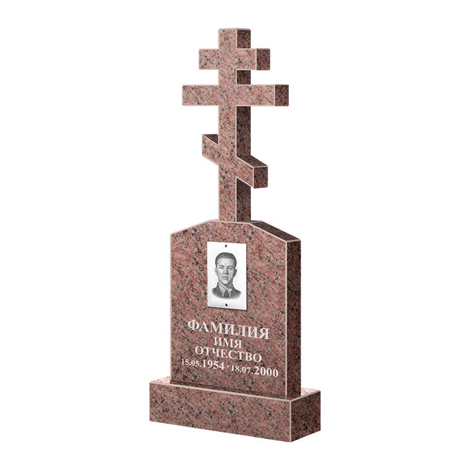 Гранитные памятники в Дзержинске | Памятник из гранита Розалия Pink ФГЦ-099