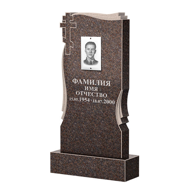 Гранитные памятники в Дзержинске | Памятник из гранита Карел Brown ФГЦ-185