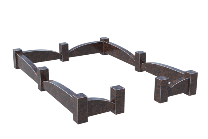 Цоколи на могилу в Дзержинске | Цоколь на могилу №0043