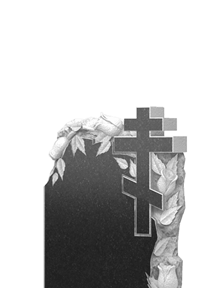 Памятники из гранита с цветами в Дзержинске